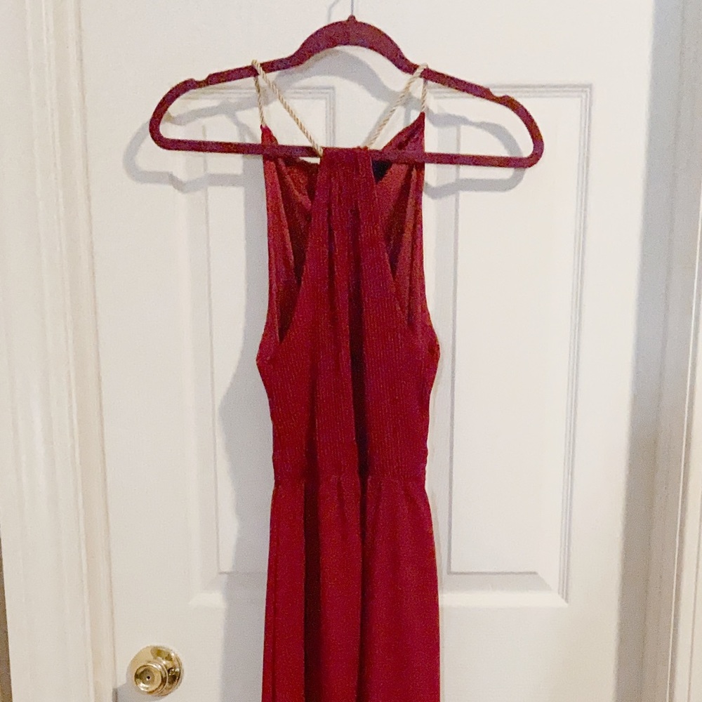 Goddess dress with gold detailing dress